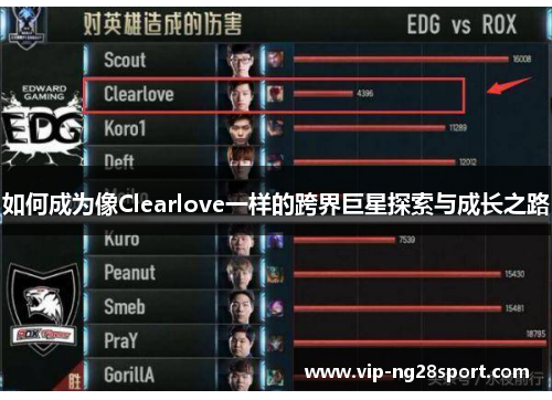 如何成为像Clearlove一样的跨界巨星探索与成长之路